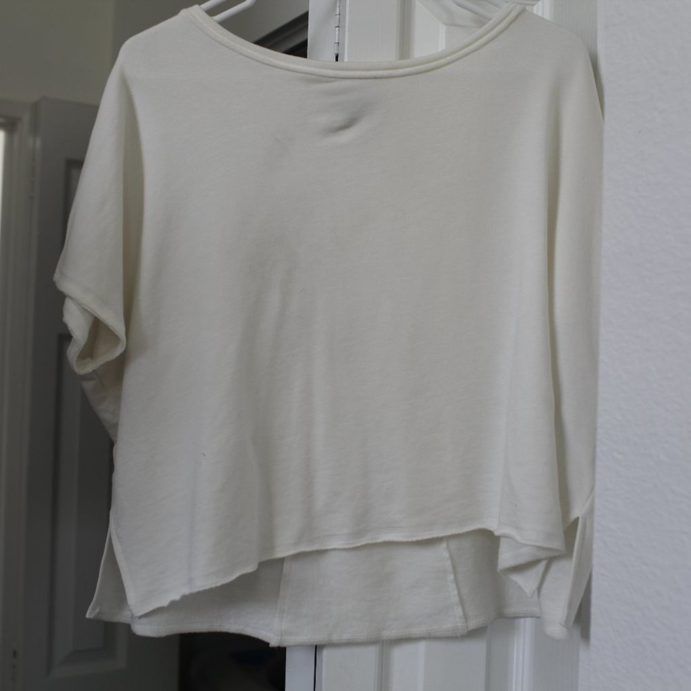 Alala White Modal/cotton shirt